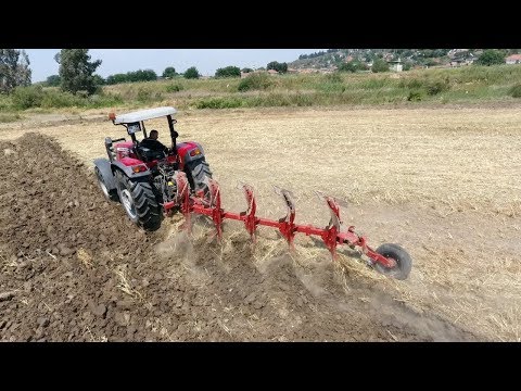 Dönerli Pulluğun Sürümü Başka Oluyor Massey Ferguson 4709