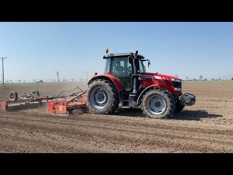SİLAJLIK MISIR EKİMİNE HAZIRLIK MASSEY FERGUSON 6614 DİK