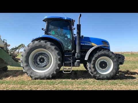 NEW HOLLAND T7040 BÜYÜK YONCA BALYASI BASMA