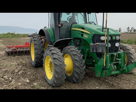 BÜYÜK ÇİFTLİKLERDE İŞLER BÖYLE YÜRÜYOR tractor