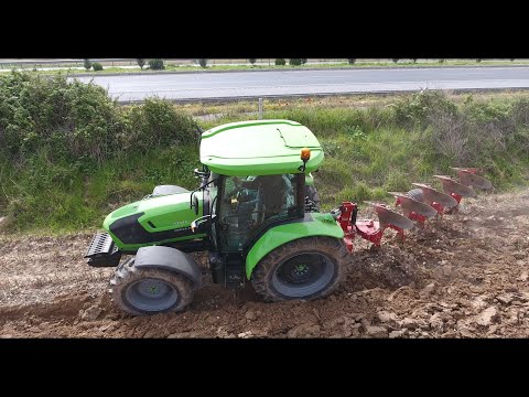 Beşli Pulluk Hafif Geliyor Deutz Fahr 5110G