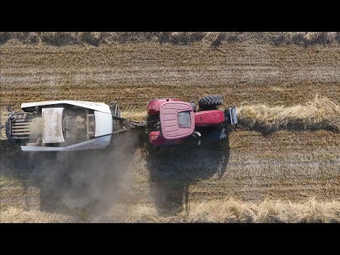 Claas Quadrant 3200 Case IH 175 Puma