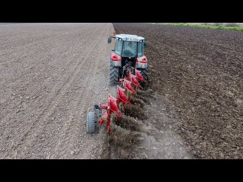 Dikkat Arkasındaki Ağır Tip Alpler Pulluk Massey Ferguson