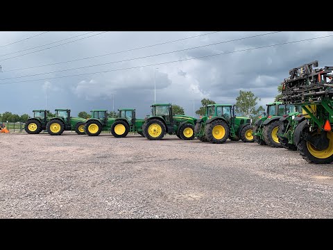 UKRAYNA DA BİR JOHN DEERE BAYİSİ
