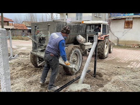 KENDİ İMALATIMIZ TRAKTÖR ARKASI BETON MİKSERİ