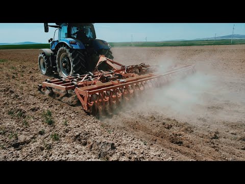 ARAZİYİ DÜZLEYEN İKİLEME MAKİNAMIZ
