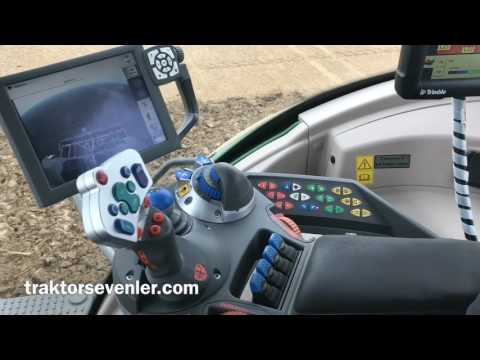 Bu traktörün içi muhteşem Fendt 828 vario