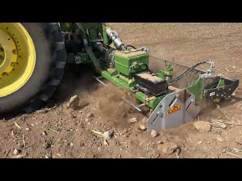 TAŞLI ARAZİLER İÇİN ÜRETİLMİŞ CELLİ DİK ROTOVATÖR