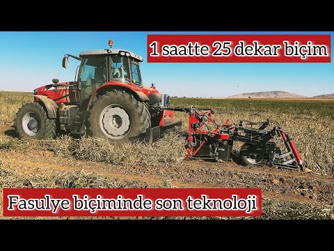 1 SAATTE 25 DEKAR FASULYE YOLUMU YAPABİLEN MAKİNA