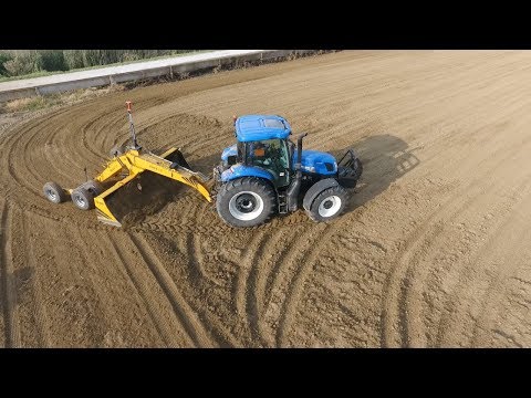 Tarla Lazer Tesviyesi New Holland T6 160