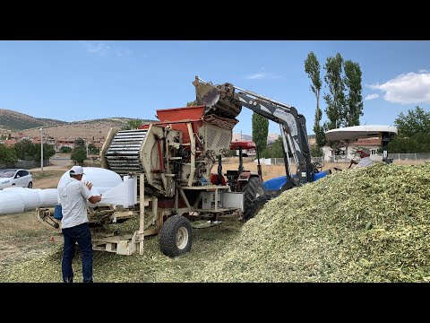 60 BEYGİR TRAKTÖR YETERLİ MOBİL SİSTEM SİLAJ PAKETLEME