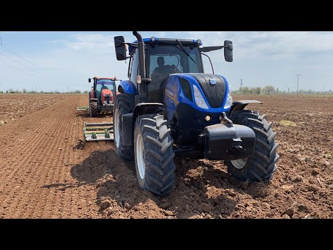 YENİ TRAKTÖRÜMÜZÜN İLK GÜNÜ NEW HOLLAND T7 165S