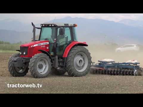 Pamuk ekimi tarla hazırlama Massey Ferguson New Holland