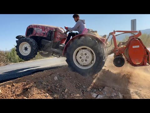 BAŞAK TRAKTÖR DİK YERLERDEN ÇIKIŞ DENEMESİ
