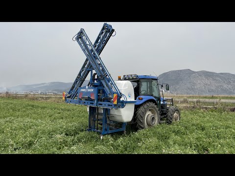 FARKLI 1600 LİTRE TAM HİDROLİK ASILIR TİP İLAÇLAMA MAKİNASI