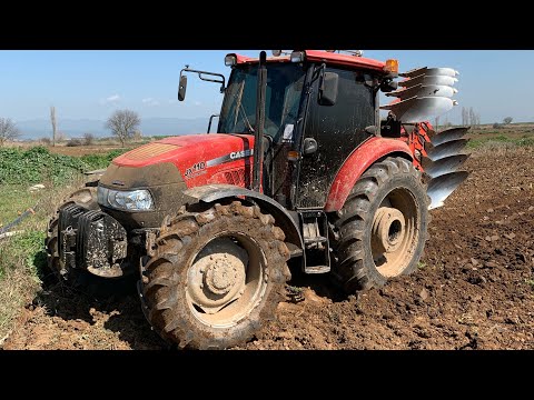 ÜNLÜ PULLUĞU RAHAT ÇEKİYOR CASE IH JX110