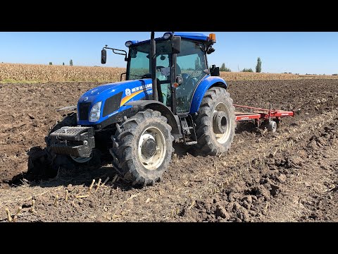 YUMUŞAK SÜRÜM İÇİN PATLATMA SONRASI SÜRÜM NEW HOLLAND TD110D