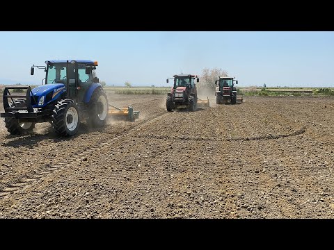 CASE ERKUNT NEW HOLLAND PAMUK EKİMİNE HAZIRLIK