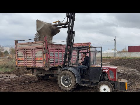 Kendi imalatımız Traktör Forklift