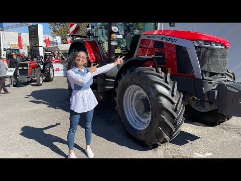 İLAYDA ALTINTAŞ İLE BURSA FUARI MASSEY FERGUSON STANDI