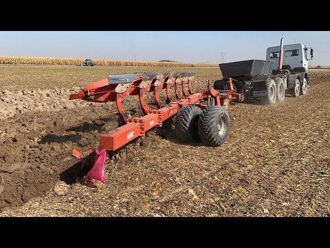 TRAKTÖR YERİNE 400 BEYGİR KAMYON DÖNERLİ PULLUK SÜRÜMÜ