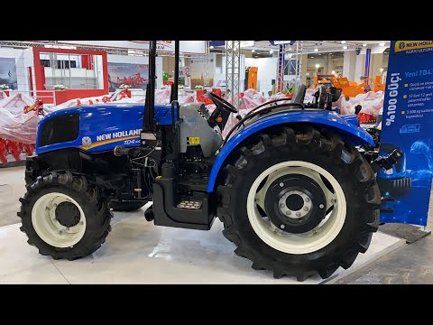 100 BEYGİR EN GÜÇLÜ BAHÇE TRAKTÖRÜ NEW HOLLAND TD4 100F