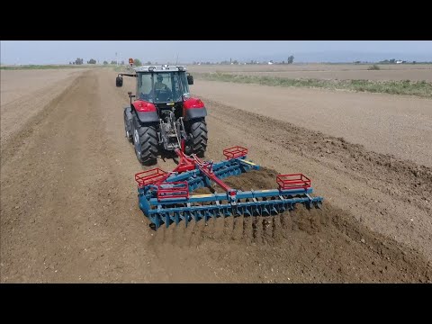 Massey Ferguson 5455 Çekiçkesen 36 lık Diskaro Performansı