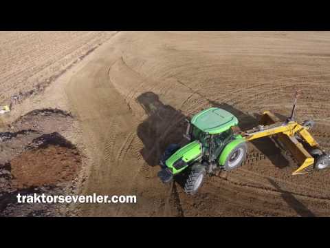Deutz traktör Lazerli tesviye