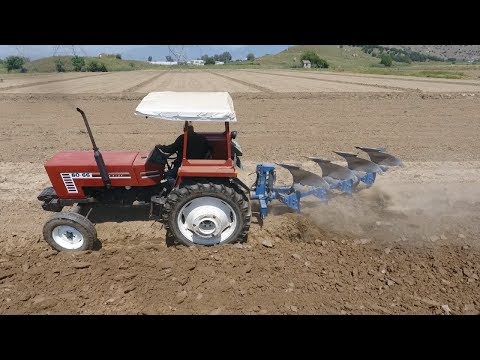 Dönerli Pulluk Büyük Gelsede Hiç Çekemem Demiyor Fiat 80 66