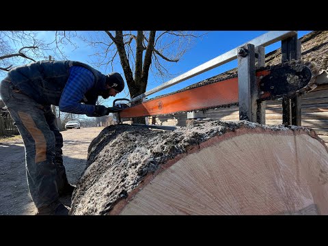 Logs to Lumber Alaskan Chainsaw Milling