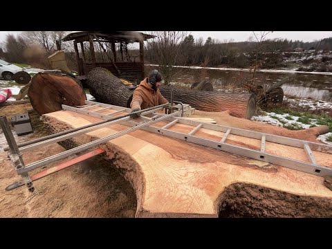 Russia n ash Sawing