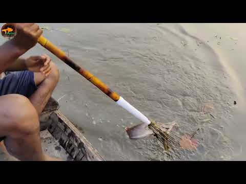 Best Boat Fishing Video Best Fishing Technique By Bamboo