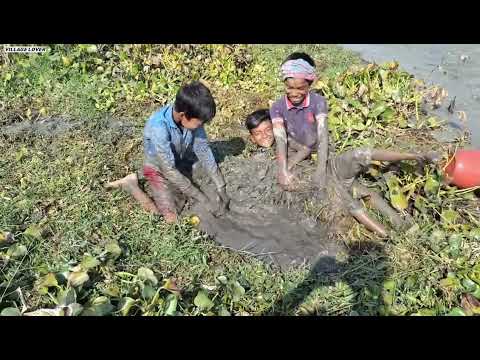 Best Amazing Soil hole Trap Search In Secret Big grass Hole