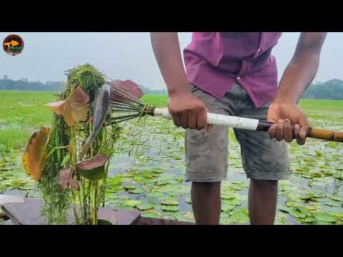 Best Boat Fishing Video Unbelievable Bamboo Crossbow