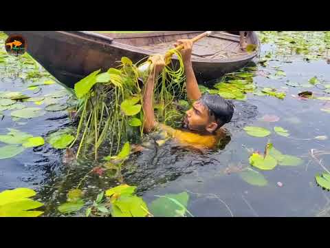 Unbelievable Bamboo Crossbow Fishing Technique By Boat Best