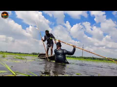 Traditional Boat Fishing Skill In Village Bill Beautiful