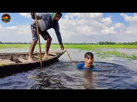 Unique Fishing Skill With Boat In Village Bill Amazing