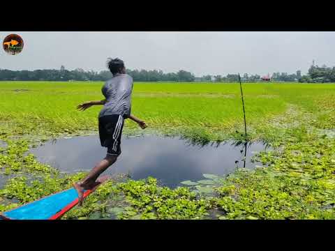 Unbelievable Bamboo Crossbow Fishing Technique Best Boat
