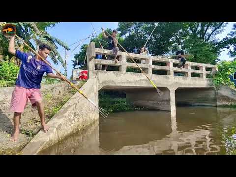 Amazing Village Bamboo Crossbow Fishing Vs Huge Fish Best