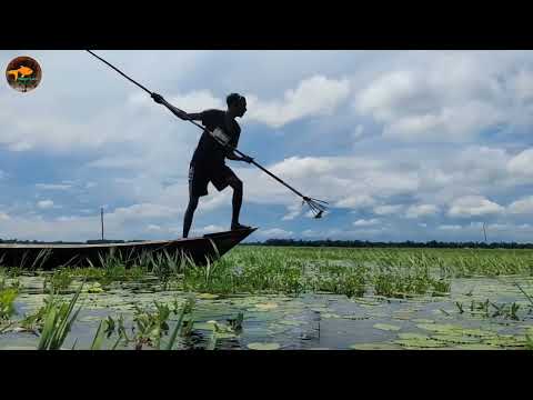 Best Boat Fishing Video Unbelievable Bamboo Crossbow
