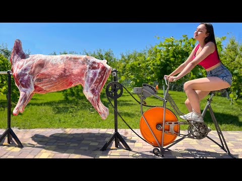 How is this possible I Spin The Bike and Cook A Whole