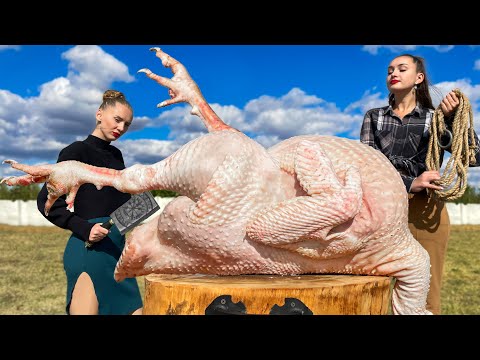 This Turkey Is Bigger Than an Ostrich 25KG Turkey Stuffed
