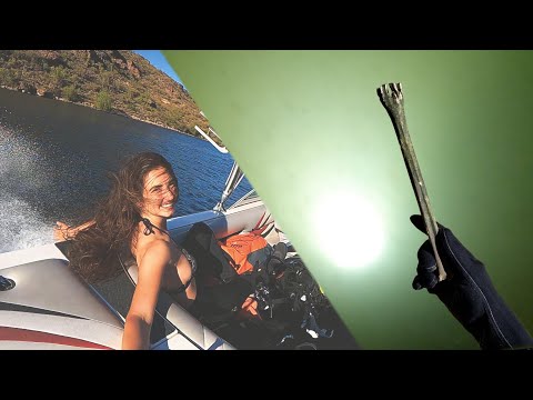Scary Treasure Dive found skeletal remains