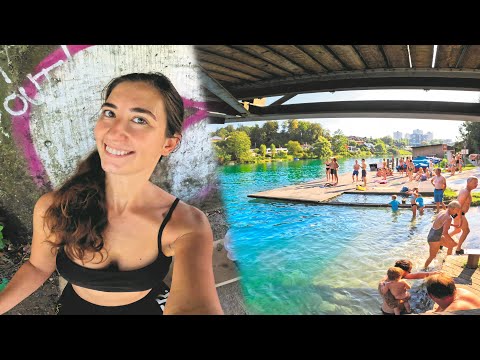 Treasure Hunting a Popular Swiss River Awesome underwater