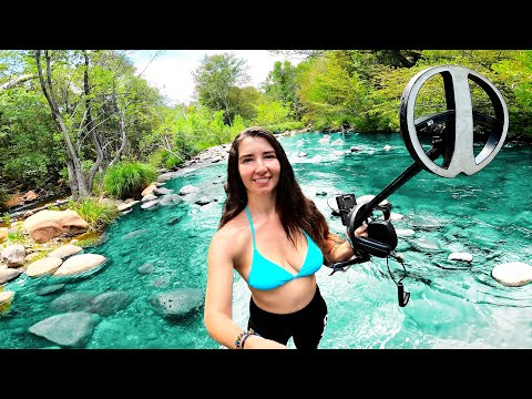 Metal Detecting a Campground Creek Hidden Treasure