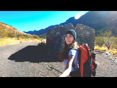 Metal detecting an ice cold creek