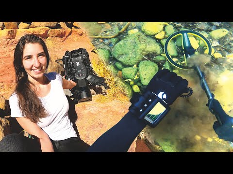 Underwater Metal Detecting first time using SCUBA