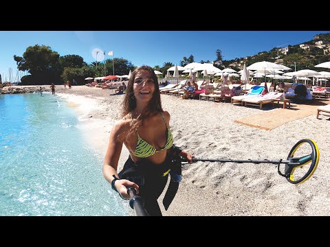 We Found GOLD Metal Detecting Cote d Azur