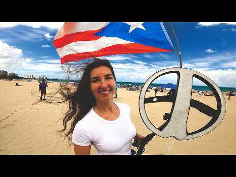 Metal Detecting Puerto Rico s Most Popular Beach