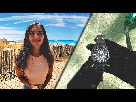 HUGE Watch find underwater metal detecting